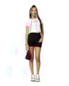 Shorts Feminino Juvenil em Moletinho com Bolso- BaseD - Preto-58a3ba20-32d7-4436-918b-fb45e11bf189