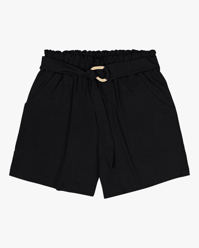 Shorts Feminino Plus Size em Viscose Cereja Rosa-bfabbb4c-6c3e-4cd1-81d6-eadc3efb7587