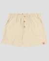 Shorts Infantil Menina em Moletinho com Botões Kely Kety Bege-0c4fc0e5-5a64-42a9-b37c-61032615f73d