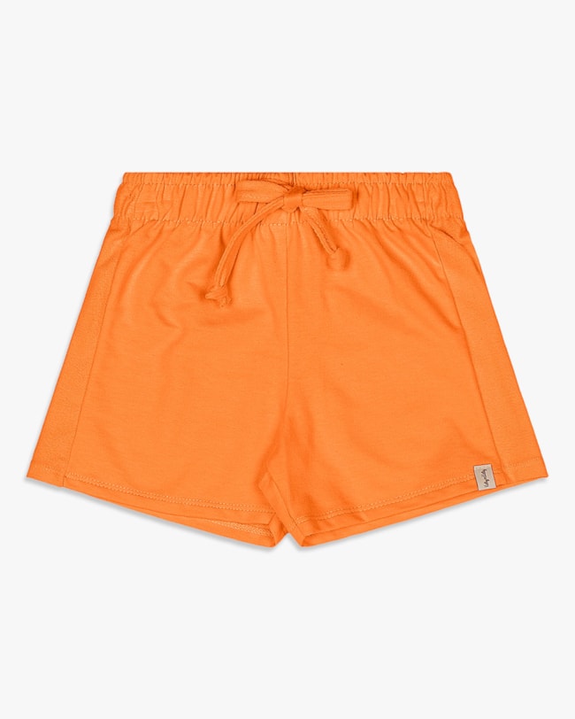 Shorts Infantil Menina em Moletinho - Kely Kety - Nectarine-684c4907-c5a7-42e9-bb85-a6160affedc8
