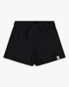Shorts Infantil Menina em Moletinho - Kely Kety - Preto-580842bd-46a0-4a69-968c-37fa403f01da