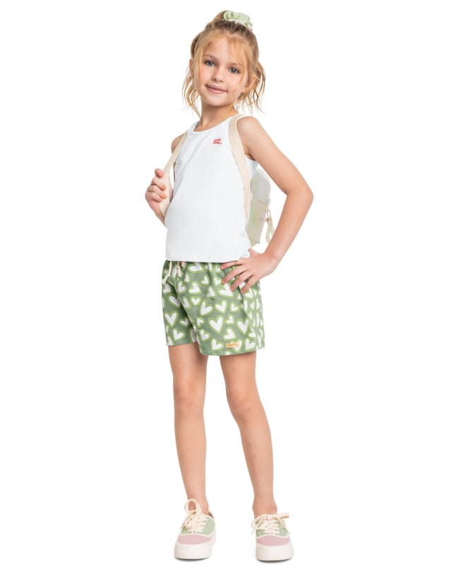 Shorts Infantil Moletinho Estampado Menina Kely Kety-72d17ca4-9520-46e3-8281-dff42f6ab636