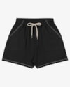 Shorts Juvenil Feminino em Moletinho com Bolso - BaseD - Preto-6854b708-c1b2-43fc-9b5b-085d2e943cdd