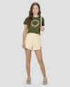 Shorts Juvenil Feminino em Moletinho Sarjado - ReiRex - Tapioca-9ad1ba71-b29d-48aa-addd-37c0e1c2cbc9