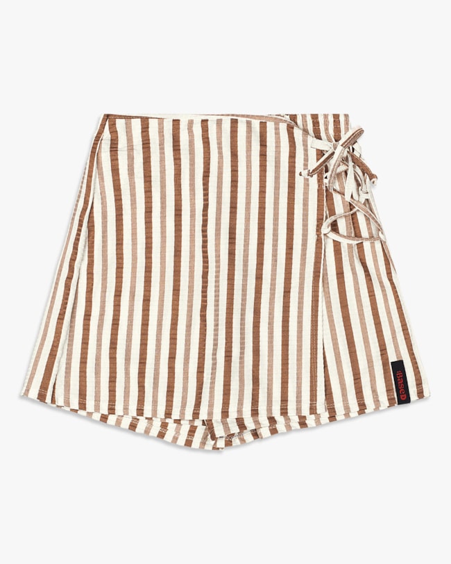 Shorts Saia Juvenil em Canelado Listrado - BaseD - Natural-e1f93dbe-b690-420c-bdf3-aa9109a5f4e1