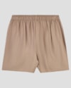 Shorts Saia Juvenil em Tecido Viscose com Fenda BaseD Marrom-8376b000-7214-4a5c-8bfa-d5d6e5586f6a