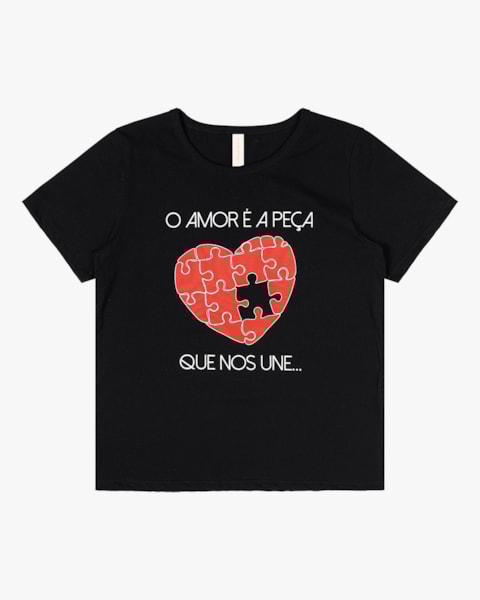 T-shirt com Estampa Mãe e Filhos Cereja Rosa