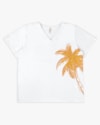 T-shirt Decote V em Meia Malha - Cereja Rosa - Branco GG-4f8253f6-1ba1-4037-936a-45a7400624bb