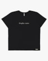 T-shirt em Meia Malha com Bordado - Cereja Rosa - Preto P-7b2b217f-95c5-4ea2-9985-3e17b53ce231