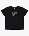 T-shirt em Meia Malha com Estampa Frase - Cereja Rosa - Preto P-c8df917a-b0cd-43cc-b1e7-922a25de583f
