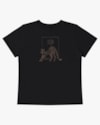 T-shirt em Meia Malha com Retilínea - Cereja Rosa - Preto  P-f1ab8571-bbf4-494c-9fc1-76b5fb1256d7