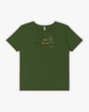 T-shirt Feminina em Meia Malha com Estampa - Cereja Rosa - Militar-198ec5cf-86c1-4003-80f8-09dc1943a421