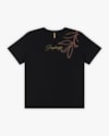 T-shirt Feminina Plus Size em Meia Malha com Estampa - Cereja Rosa - Preto-fa72fdc8-fbb6-4b54-a171-0ecfc88ac0ce