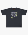 T-shirt Juvenil Oversized em Meia Malha com Estampa - BaseD - Preto-1412040c-54a4-4631-9552-9667f4a9aece