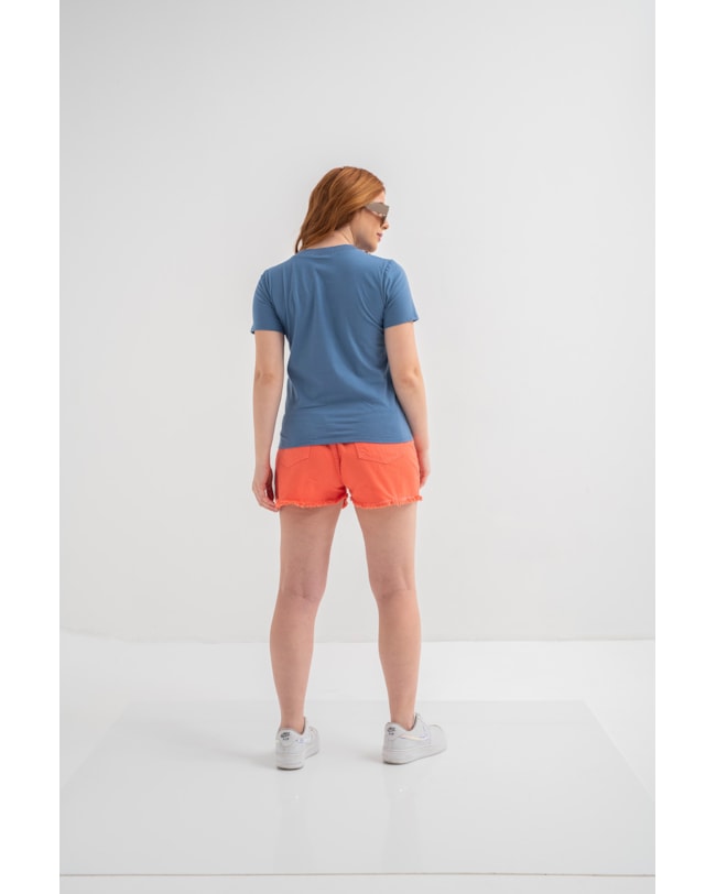 T-shirt Meia Malha Cereja Rosa-62ee65ec-47d4-4069-9d75-3c1f947151f5