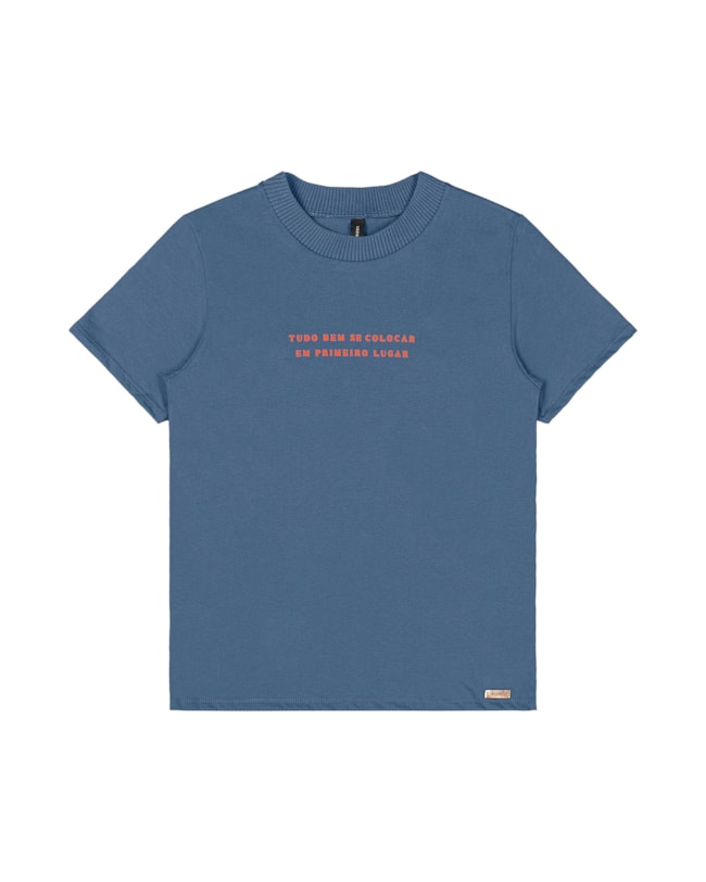 T-shirt Meia Malha Cereja Rosa-024d5f75-5ce3-4eeb-9419-8d05de6f8e42