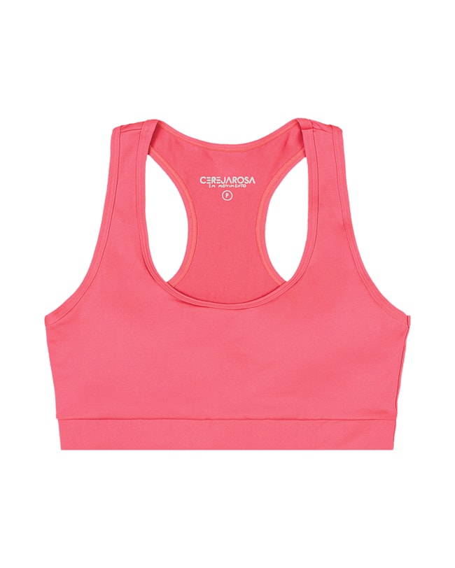 Top Básico Fitness Cereja Rosa - ROSA NEON-4b50e2ad-c5d4-4321-8e4d-98b138fa8d52