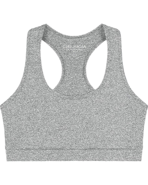 Top Básico Fitness Feminino Cereja Rosa MESCLA