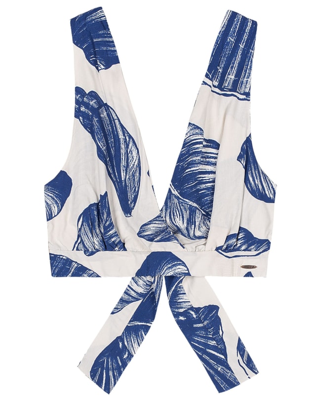 Top de Tecido Viscose Estampado Cereja Rosa - KLEIN-436abae0-a42a-4397-ae3f-538cab8ceefa