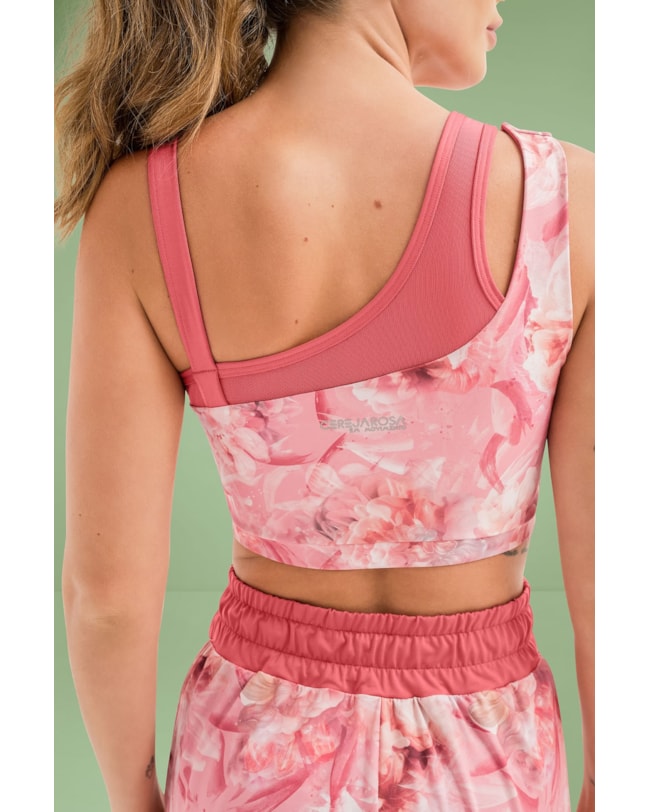 Top Fitness com Tule Cereja Rosa-4eb895c2-929f-4133-be70-fa19c2efa504