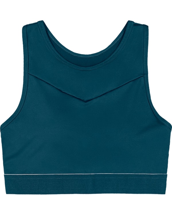 Top Fitness Feminino Cereja Rosa Bojo Removível