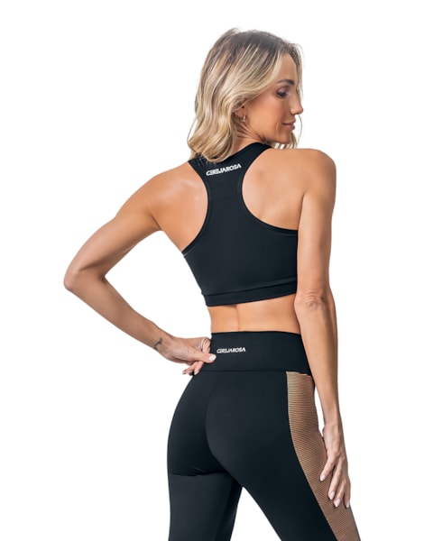 Top Fitness Feminino Cereja Rosa Texturizado