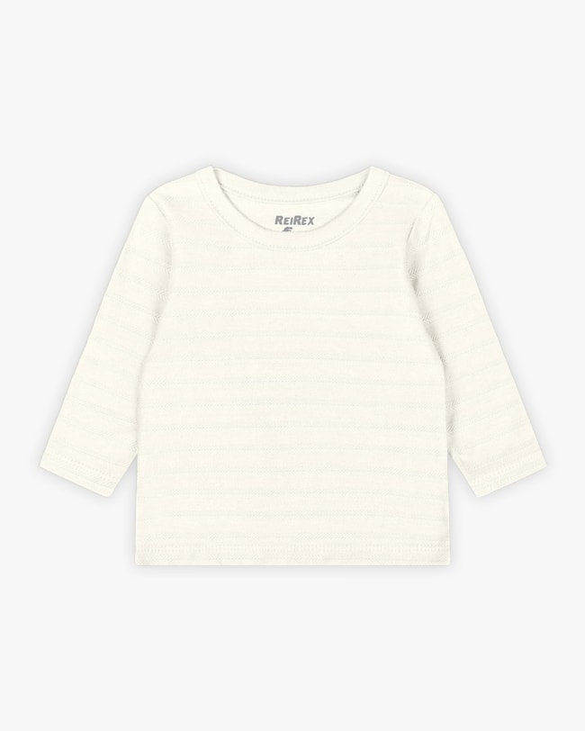 Trijunto Bebê Menino com Camiseta e Colete - ReiRex - Branco-2ba11902-a431-41a3-9f50-4da15d7e1813