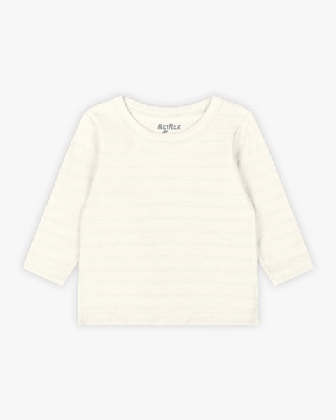 Trijunto Bebê Menino com Camiseta e Colete - ReiRex - Branco