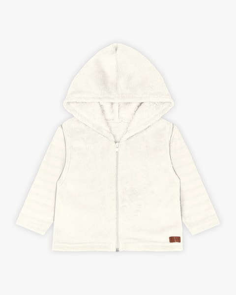 Trijunto Bebê Menino com Camiseta e Colete - ReiRex - Branco