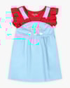 Vestido Bebê em Cotton com Aplicação Interativa - Kely Kety -Azul-801c7f39-7905-4683-a51e-80b92564aa5f