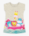 Vestido Bebê Estampa Animais em Meia Malha - Kely Kety - Mescla-6bf72693-fabf-426c-bdd5-9c96230513bc