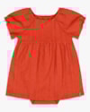 Vestido Body Bebê em Malha Laise Manga Bufante -Kely Kety - Sweet Coral-ac7b2776-97e8-411f-920e-eef74d4cf543