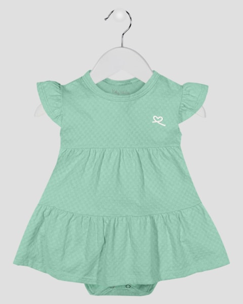 Vestido Body Bebê em Malha Trabalhada - Kely Kety - Gelato