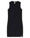 Vestido Curto Canelado Básico Manga Regata - Cereja Rosa reto-751b88fc-cc65-4bd5-8967-8c93ff698f1b