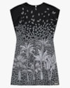 Vestido Curto com Estampa e Amarração Costas -Cereja Rosa - Preto P-01f74e2c-6a1a-4145-a795-c6335cf4935c