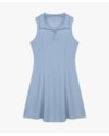 Vestido Curto com Gola Polo em Viscose - Cereja Rosa - Blue Aura-f904051c-bdba-4131-96f2-96d5d3a60e69