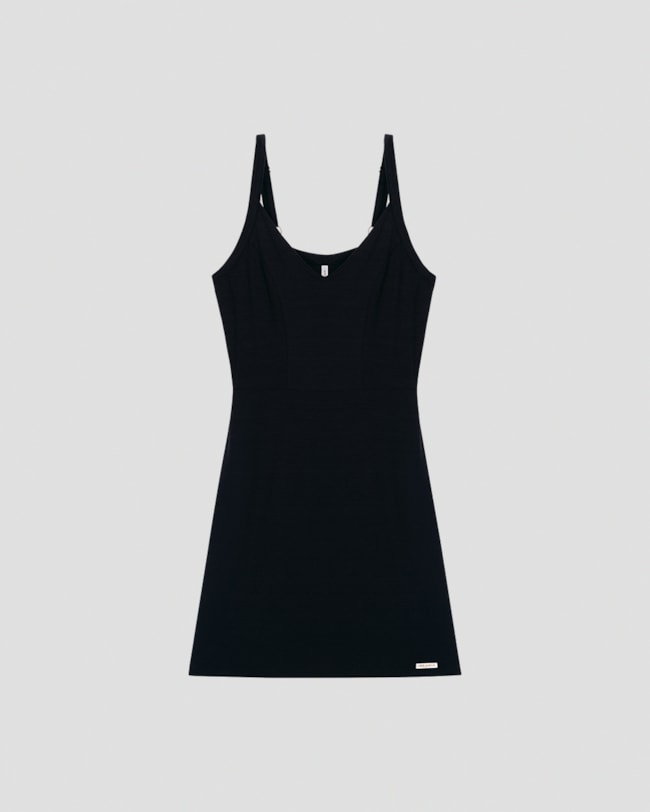 Vestido Curto em Viscose com Alça Fina Cereja Rosa Preto-95cb96df-bc86-4bba-92e1-b2d7cb43d701