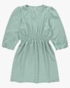 Vestido Curto Evasê com Manga 7/8 - Cereja Rosa - Green  P-17829b12-3a19-4cbf-ac1c-4c312a9d38e4