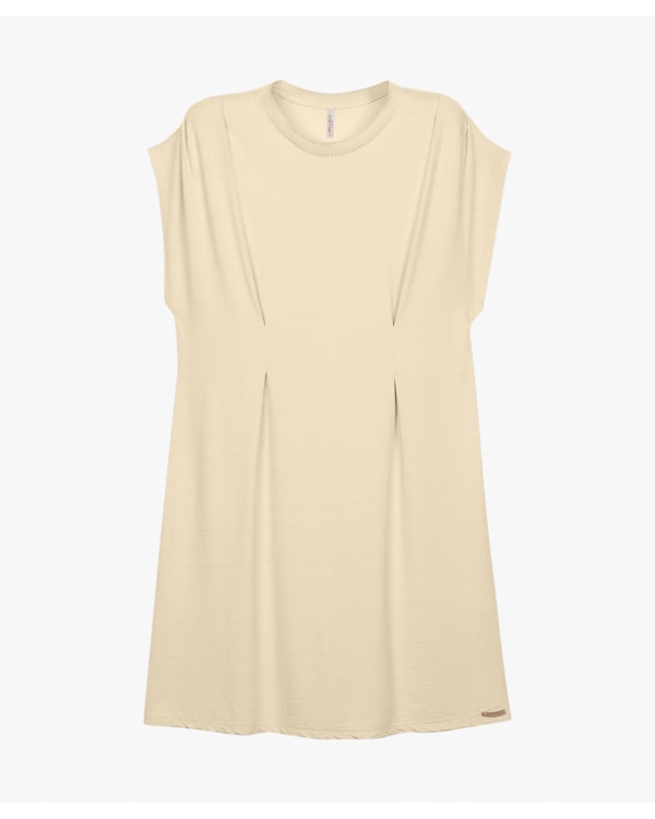 Vestido Curto Feminino Plus Size em Viscose - Cereja Rosa - Tapioca