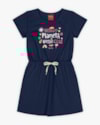 Vestido Curto Infantil em Moletinho com Bolsos -Kely Kety - Oxford-74d7f4cc-4b5c-4944-98a6-ca8be376d117