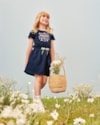 Vestido Curto Infantil em Moletinho com Bolsos -Kely Kety - Oxford-693de730-c2bc-40c8-b479-1c19934d380f