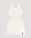 Vestido Curto Juvenil com Abertura Lateral Based Natural-b26adea0-6ba0-42be-a100-8205e3e700da