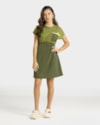 Vestido Curto Juvenil com Bolso em Moletinho - BaseD - Oliveira-19ea1f0d-09f7-45b1-8333-c631712b7cfe