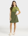 Vestido Curto Juvenil com Bolso em Moletinho - BaseD - Oliveira-b77b23b2-3a5c-46cf-aefa-eebf610616f8