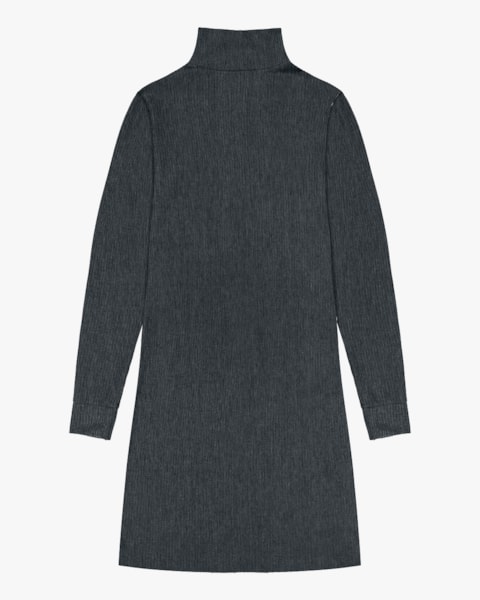 Vestido Curto Manga Longa Cereja Rosa Mescla