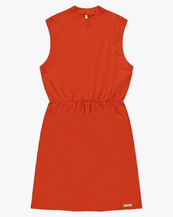 Vestido Curto Muscle Tee Evasê - Cereja Rosa - Carrot P