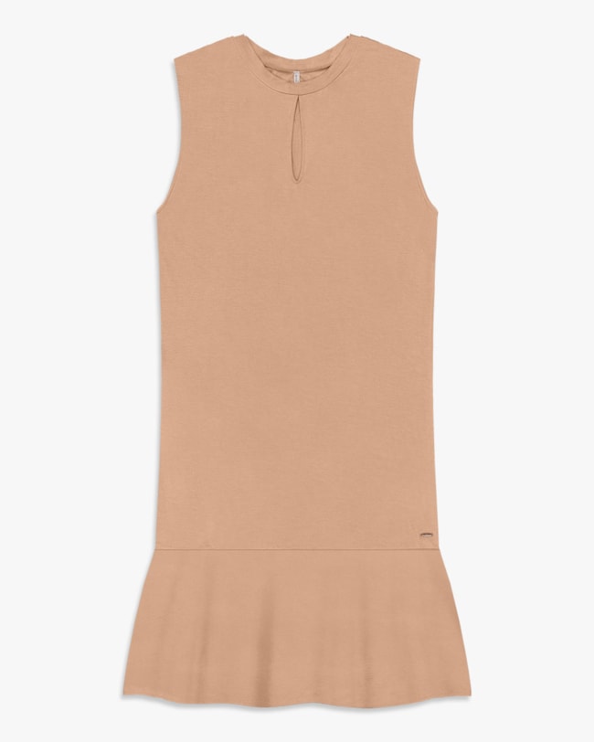 Vestido Curto Plus Size com Decote Cut Out - Cereja Rosa -Toffee-9b1f985c-2c80-4daf-88d8-8f37a8ced859