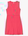 Vestido Curto Plus Size com Decote V - Cereja Rosa - Rosa P-8b341171-24a7-4050-817e-b6c0b745708e