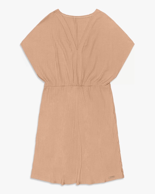 Vestido Curto Plus Size em Viscose Canelada - Cereja Rosa - Toffee-f54f14d7-4feb-47d9-9013-e85b5706fb0a