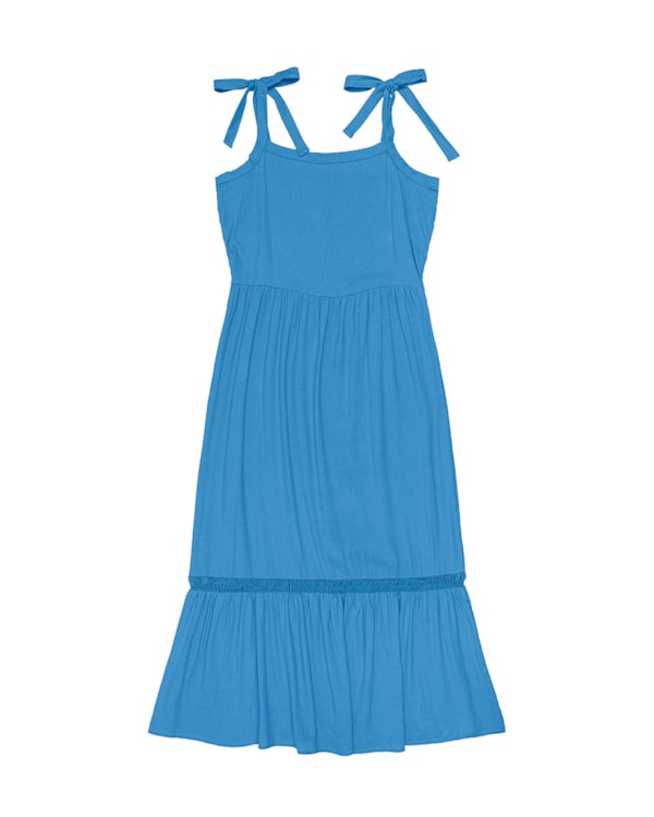 Vestido Feminino Cereja Rosa Midi